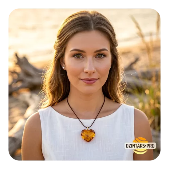 AMBER PENDANTS AND SILVER PENDANTS WITH AMBER (ANGELS, PEBBLES, CROSSES, HEARTS, DONUTS, DROPS)